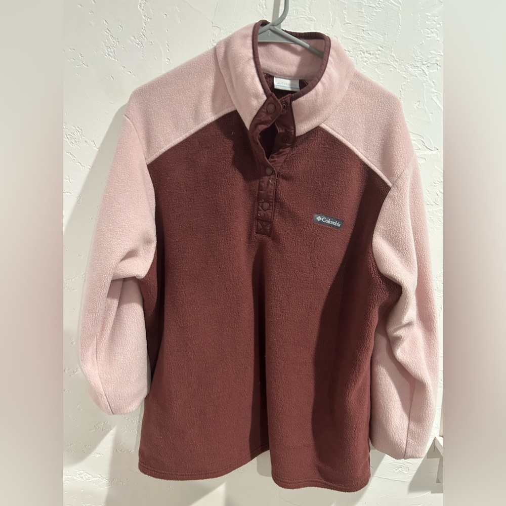 Columbia fleece zip up